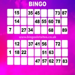 Bingo Slot Sites in Westfield 9