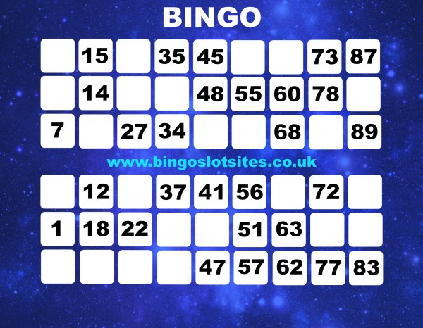 bingo e cassino