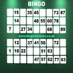 Free Bingo Signup Welcome Offer in Swineshead 9